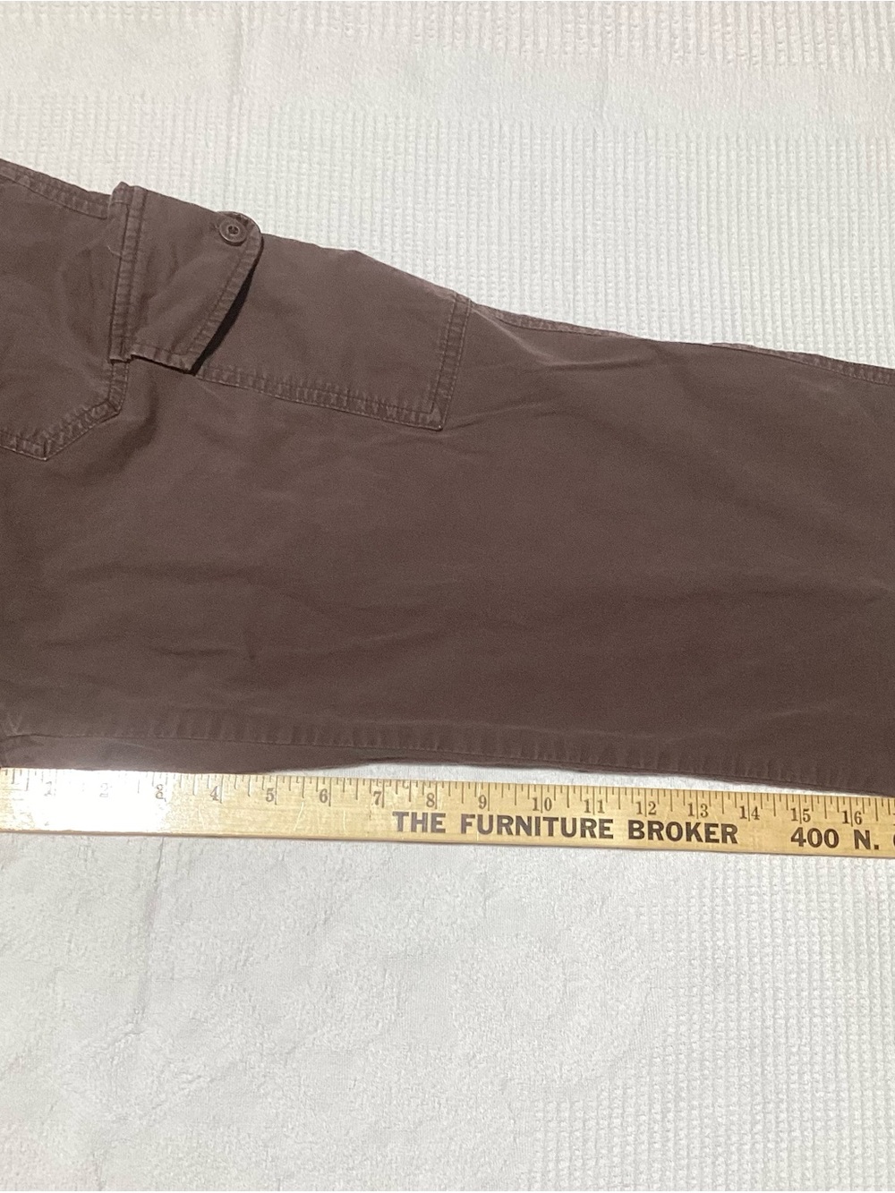Columbia Sportswear XCO Size 12 Women's Brown Cargo Capri Pants - Picture 6 of 6